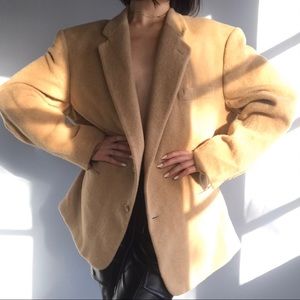 Camel Oversized Coat